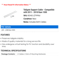 thumbnail image 2 of Tailgate Support Cable - Compatible with 2011 - 2018 Ram 1500 2012 2013 2014 2015 2016 2017, 2 of 2