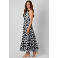 thumbnail image 2 of Jessica London Women's Plus Size Georgette Flyaway Maxi Dress, 2 of 3