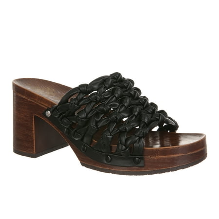 

Sam & Libby Women s Carina Knotted Wooden Mule Sandal