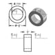 thumbnail image 3 of Espaciadores metálicos de aluminio en línea: 28,5 mm de diámetro exterior, 19 mm de diámetro interior, 1,3 cm de diámetro, 3 of 9