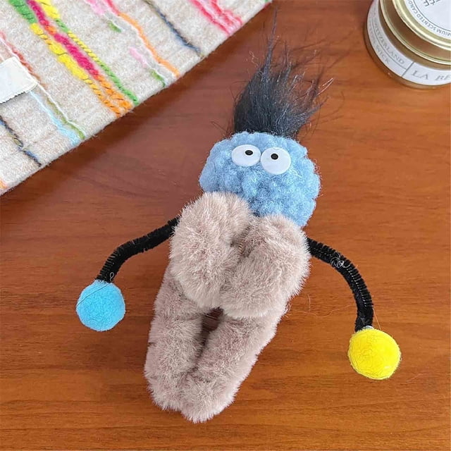 onlyliua Liquidación Bonita y Divertida Pinza para El Pelo de Invierno para Niña, Suave, Decorativa, con Forma de Tarjeta para El Pelo, Trenza Que Se Eleva, Divertida y Loca.