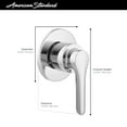 thumbnail image 2 of American Standard Studio S 1-Handle Wall-Mount Diverter Valve Trim Kit in Matte Black (Valve Not Included), 2 of 2