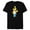 Black, variant on Homer Lisa Bart and Maggie Play - Short Sleeve Blended T-Shirt for Adults - Customized-Ocean Blue