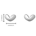 thumbnail image 4 of Xihbxyly Pendientes de Corazón, Elegantes, con Un Diseño Único, Llamativos, Ideales Como Regalo de Boda o Compromiso, Complemento de Moda para Mujer, de Aleación., 4 of 7