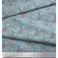 thumbnail image 3 of Soimoi Rayon Fabric Brush Stroke Abstract Printed Craft Fabric by The Yard 42 Inch Wide, 3 of 3