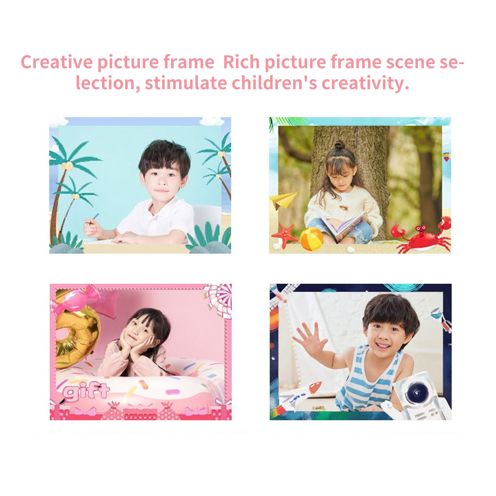 Digitaldruckkamera 24MP Mit Sofortdruck - Kinderkamera Mit 2,4 Zoll Display Rosa