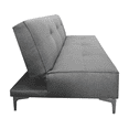 thumbnail image 4 of Sofa Cama Reclinable El Bazar Store Milo Gris Plata, Futon 3 posiciones, Sala, Love Seat, 4 of 7