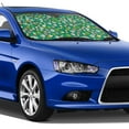 thumbnail image 4 of Haiem Flying Bees Car Windshield Sun Shade - Blocks UV Rays Sun Visor Protector, Sunshade to Keep Your Vehicle Cool, Universal Fit SUV Van Sedan-, 4 of 7