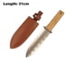 thumbnail image 2 of Cuchillo para desmalezar y cavar, mango de madera, 2 of 5