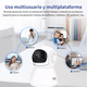 thumbnail image 5 of Cámara de Seguridad LAB.G 360° Wifi 2mp Visión Nocturna 1080p Blanco, 5 of 5