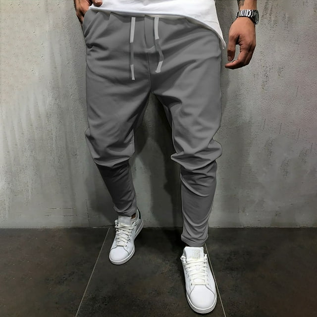 Pantalones largos de verano para hombre, nuevos estilos, monos de moda, casuales, de color sólido, cómodos, de ocho colores, pantalones para hombre.