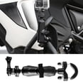 thumbnail image 3 of Soporte de cámara para motocicleta, soporte de abrazadera para cámara de acción con rotación de 360  degree desmontable para cámara de tarjeta de grabación Manillar, 3 of 7