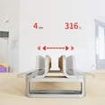 thumbnail image 4 of Accesorios de Soporte Ajustables, Organizador de Soporte Moderno, Soporte Portátil Vertical PC Base de Enfriamiento de Titular de La Macarena Soporte vertical para portátil, 4 of 8