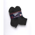 thumbnail image 2 of Pack de 6 calcetines Quarter Reebok para hombre, tallas 6-12,5, color gris, 2 of 7