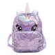 thumbnail image 2 of Bsvklp Dibujos Animados Lindo Mujeres Lentejuelas Mochila Niñas Niños Hombro Mochila (L Púrpura) Bsvklp Para estrenar, 2 of 6