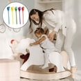 thumbnail image 4 of SHISUYAN 5 Sets Wooden Balancing Training Toy Kids Sensory Training Toy (Random Color), 4 of 9