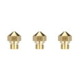 thumbnail image 4 of Destyer 1/2/3/5 3D Printer Nozzle Extruder Nozzle 3D Printer Accessory Replacement for MK10 brass 1.75/0.8mm 3PCS, 4 of 6