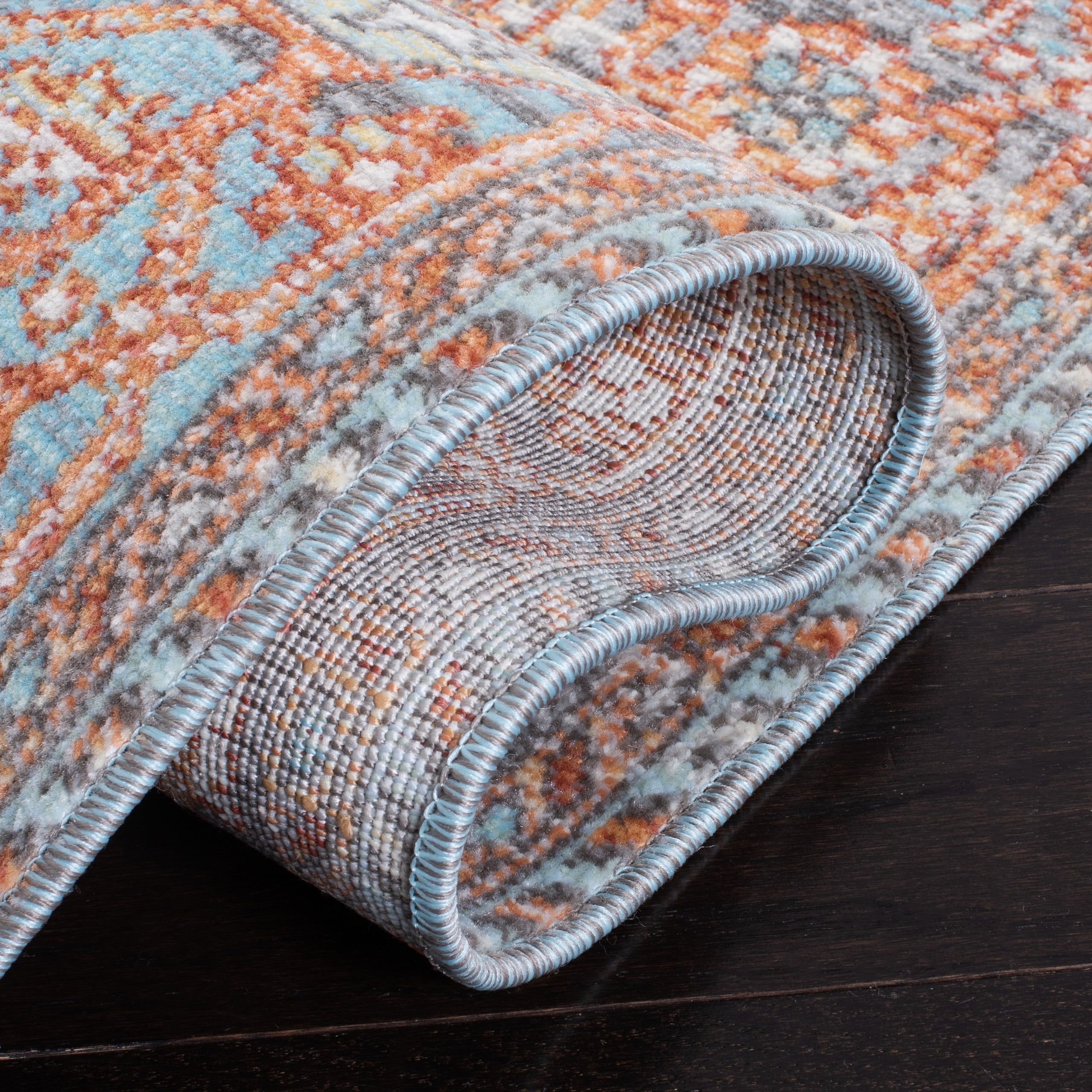 SAFAVIEH Aria Gligor Oriental Area Rug, Rust/Taupe, 6' x 9'