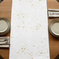 thumbnail image 5 of Table Runners 70 Inches Long Dress Scarves, Floral Leaves Farmhouse Coffee/Dining/Kitchen Table Decor, Holiday Table Runner, Summer Botanical Weeping Watercolor 13x70 Inch, 5 of 9