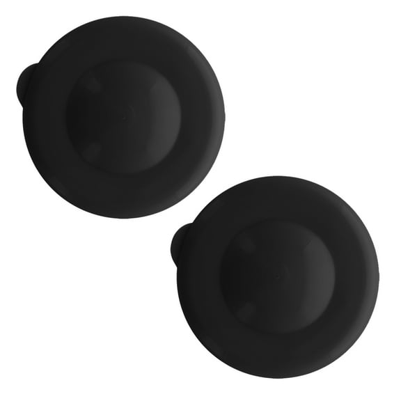 2 Replacement Black Dew Caps