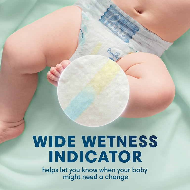 Free Shipping! Pampers Pure Baby Diapers Size Newborn 76 Count