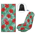 thumbnail image 5 of Garronmavis Tropical Flowers Sport Car Towel Seat Cover Gym Car Seat Towel for Sweat Washable Multi-Functional Car Towel for Camping & Trave, 5 of 7