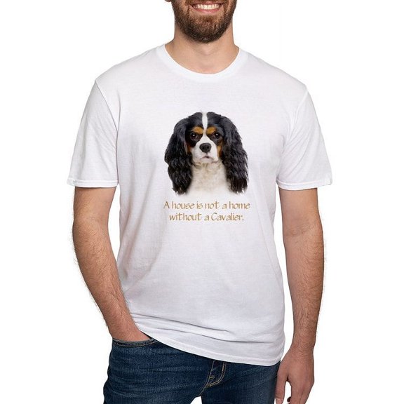 CafePress - Cavalier King Charles Spaniel Fitted T Shirt - Fitted T-Shirt, Vintage Fit Soft Cotton Tee