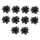 thumbnail image 4 of 10x Adornos de arreglo floral de Pascua navideña de 14,5 cm con flores brillantes para Negro, 4 of 8