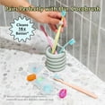 thumbnail image 3 of Braided dental floss, select samples, coconut oil oral care designed by dentists, waxed, vegan, suitable for children, 1 mint flavor (33 size), 2 travel packs coconut flavor, strawberry flavor (8 siz, 3 of 4