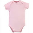 thumbnail image 3 of Touched by Nature Baby Girl Organic Cotton Bodysuits 5pk, Blossoms, 3-6 Months, 3 of 6