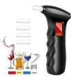 thumbnail image 5 of Alcohol Breathalyzer Tester, Professional Portable(1pcs, Black), 5 of 5