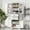 White, variant on 72.5" Tall Bathroom Storage Cabinet, Wooden Floor Cabinets with 4 Doors, 2 Drawers with Slide Rails, Adjustable Shelf, Freestanding Cupboard for Kitchen, Dining Room, Living Room, Black