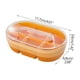 thumbnail image 1 of Molde para helados con tapa - Bandeja de hielo de silicona de 6 cubos para congelador, máquina de cubitos de hielo de liberación fácil para nevera, grado alimentario sin BPA, 1 of 4