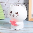 thumbnail image 2 of Luz nocturna para niños, linda lámpara de silicona con forma de gato, luz nocturna portátil con sensor táctil LED con grabación y cambio de color al tocar, luz inteligente, 2 of 5