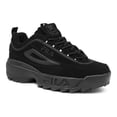 thumbnail image 1 of Fila Espadrilles de Mode Strada Disruptor pour Hommes, Noir/noir/noir, 9.5 US, 1 of 1