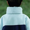 thumbnail image 6 of Kids Raincoat For Toddler Boys And Girls Rain Jacket Hooded Poncho Waterproof Coat Outdoor Sports Navy Xxxl, 6 of 7