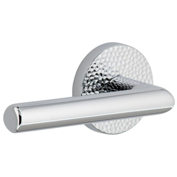 Viaggio Clomhmmod_Prv_238_Lh Circolo Hammered Left Handed Solid Brass Privacy Door Lever