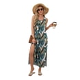 thumbnail image 3 of Wiholl Maxi Dress Summer Dresses 2026 Beach Vacation Clothes Sleeveless Sundresses with Pockets, 3 of 9