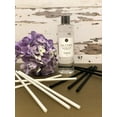 thumbnail image 2 of Rosbas Reed Diffuser Refill Set Gardenia Scented, 6 oz, 5 Black Reed Sticks, Long Lasting Freshener, Home, Handmade in USA, 2 of 5