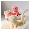 thumbnail image 6 of Cat Candle Silicone Mold Candle Molds For Candle Making Silicon Molds DIY Craft Handmade Soap Candle Plaster Resin Mould, 6 of 6