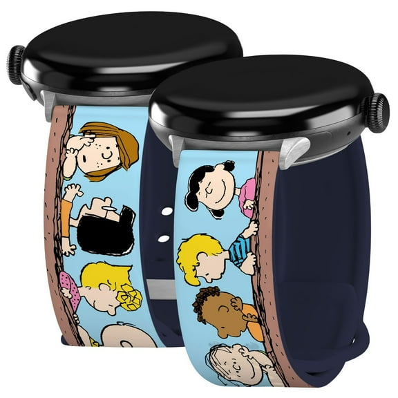 Peanuts Classic HD Watch Band for Google Pixel Watch 20mm (Long Peanuts)