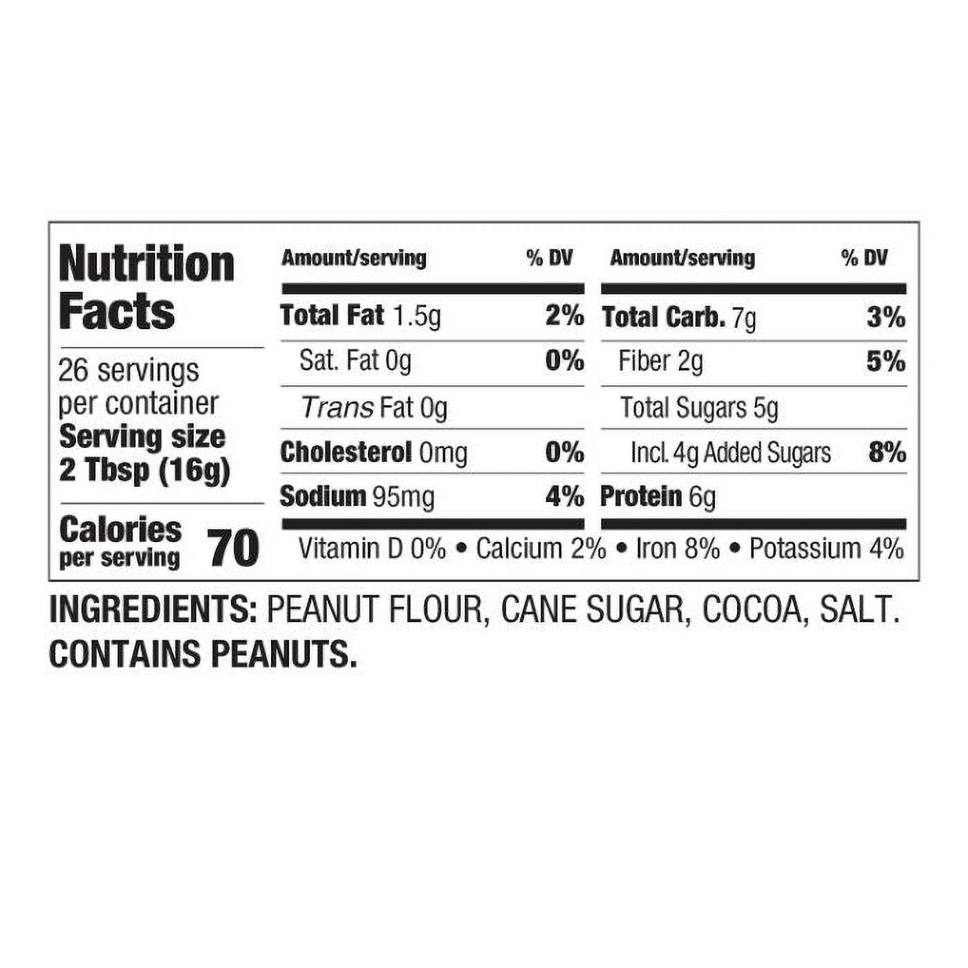 PB FIT PNUT BUTTER PWDR CHOCOLAT 15 OZ - Pack of 6