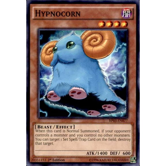 YuGiOh Battle Pack 3 Monster League Common Hypnocorn BP03-EN077