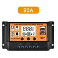 Mlless Solar Charge Controller Regulator for 12/24V with Dual USB