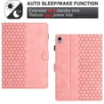 thumbnail image 3 of Dteck for for iPad Mini 7 (A17 Pro) 2024,iPad Mini 6 Generation 8.3 Inch Case 2021, Premium PU Leather Card Slots Adjustable Stand Cover with Auto Sleep/Wake Feature Protective Case, Pink, 3 of 7