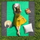 thumbnail image 1 of Outdoor Camping Beach Mat Portable Foldable Polyester Pocket Picnic Mat Can Accommodate 4 Or 6 People, 1 of 6