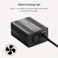 thumbnail image 3 of PENGX US 150W Inverter  Car Power Converter  150W Power Converter  Car Power Converter  DC 12V To AC 110V  With 2 USB Ports  1 110V US Power Jack. Cigarette Lighter Plug Is Conveniently D, 3 of 7