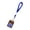 Blue, variant on MOMOJIA Portable Tactual Feedback Wooden Keychain Anxiety Relief Tool For School Office