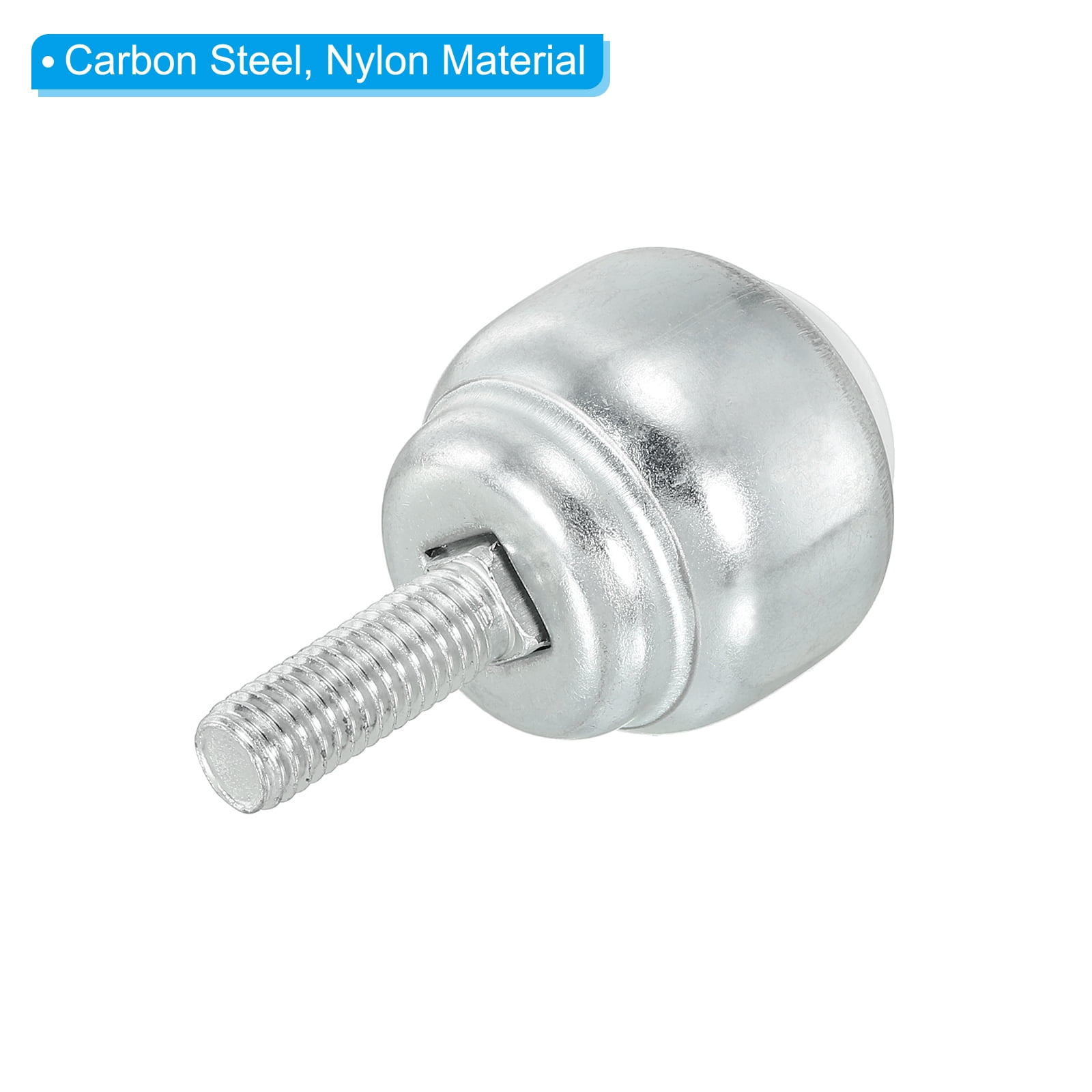 4-Pack 5/8" Ball Transfer Bearings - Nylon Ball Wheels For Conveyor Rollers & Material Handling
