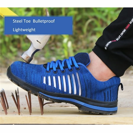 Toe Sd Work Shoes - Men's Work Shoes Safety Sneaker Steel Toe Shoes